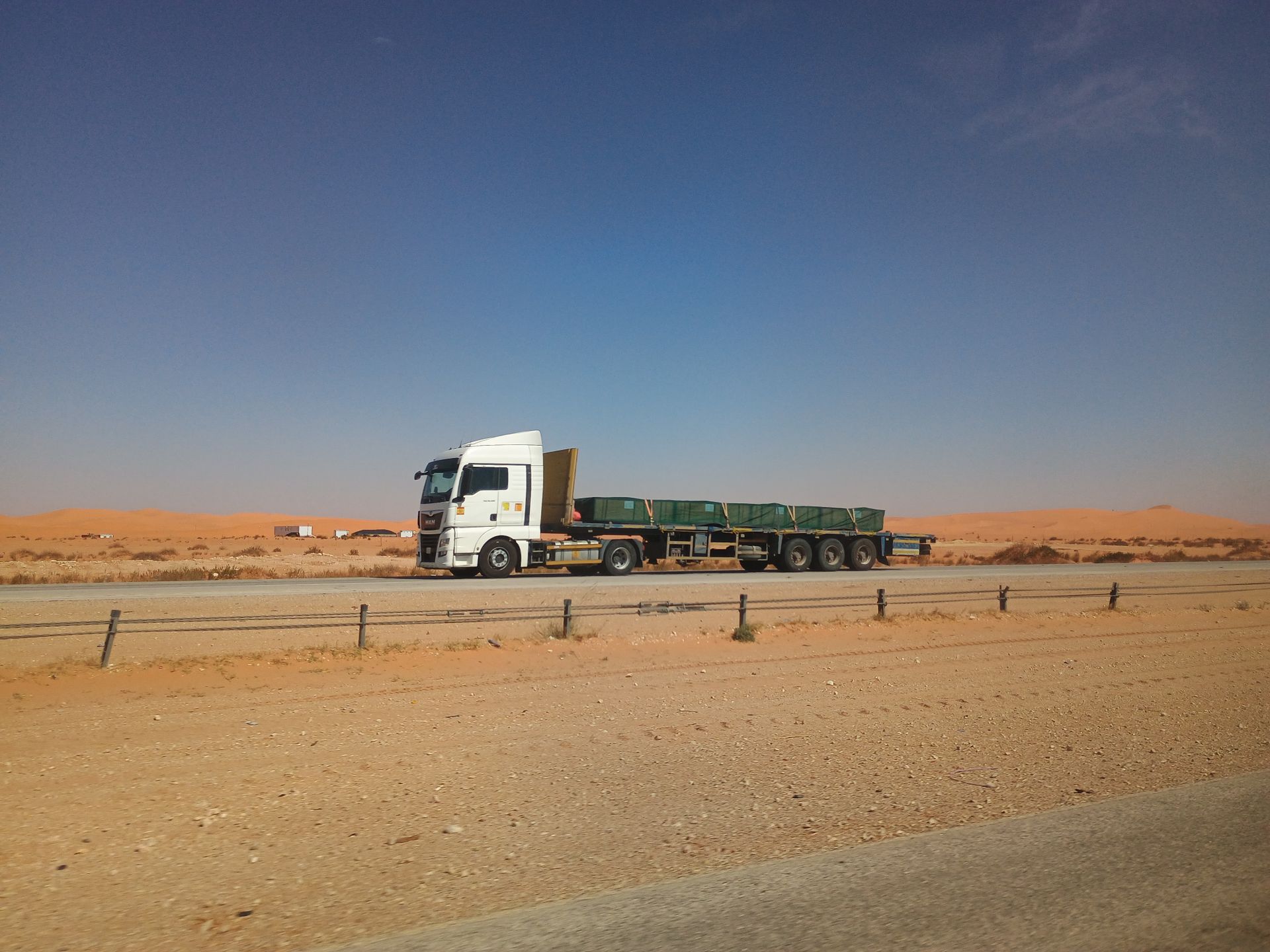 Commercial truck transportation
